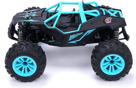 ToySky Skeleton GS166 R/C Τηλεκατευθυνόμενο Αυτοκίνητο Monster Truck 4WD Μαύρο