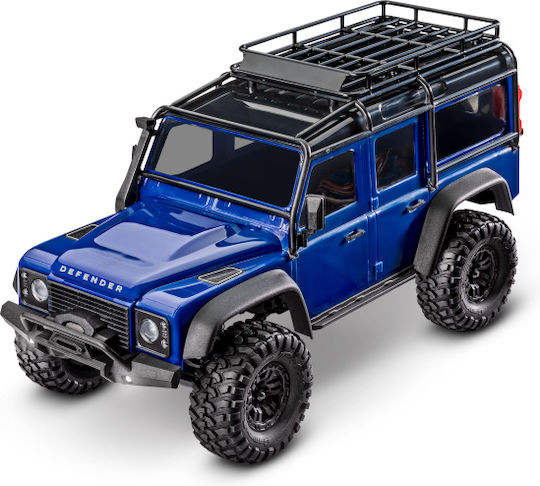 Traxxas Land Rover Defender Τηλεκατευθυνόμενο Αυτοκίνητο Crawler Μπλε