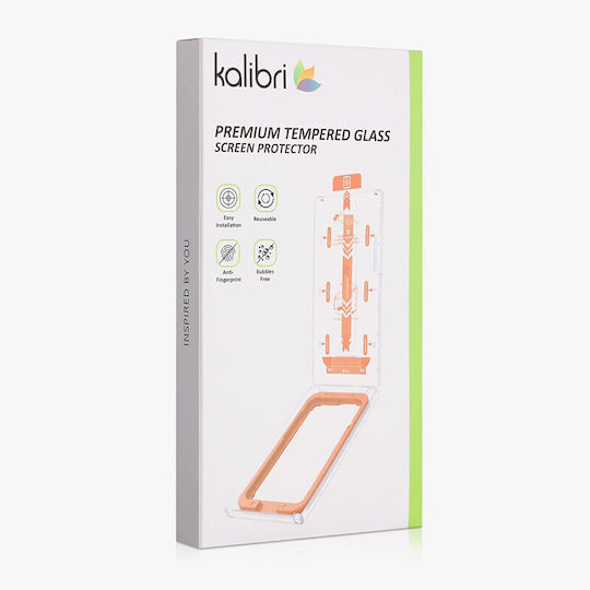 Kalibri Premium Vollflächig Gehärtetes Glas 2 Stücke (iPhone 17e / 16e / 14 / 13 / 13 Pro)