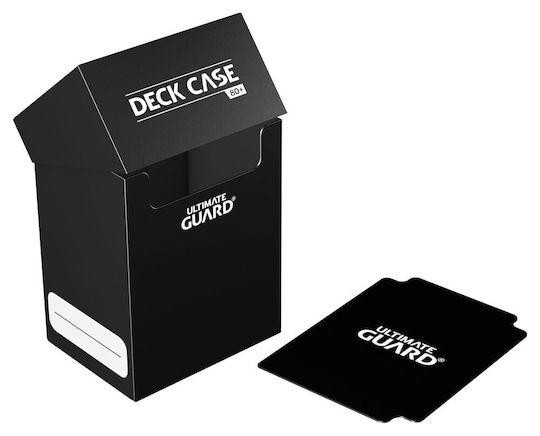 Ultimate Guard Game Accessory Deck Box 80+ Black Standard Size