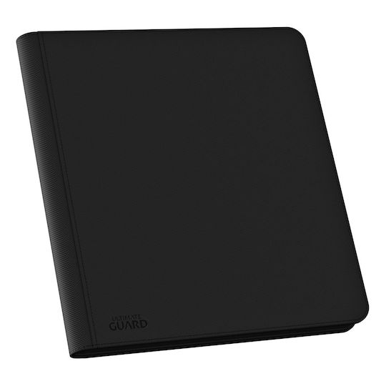 Ultimate Guard Game Accessory 12-Pocket Zipfolio (Quadrow) Pro-Binder - XenoSkin Black