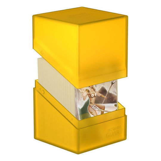 Ultimate Guard Boulder Standard Deck Box Standardgröße Bernstein