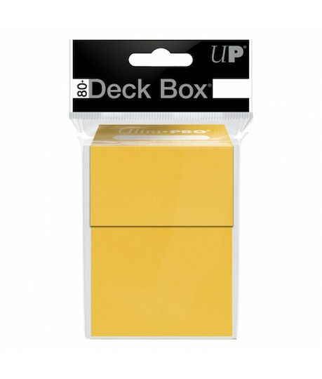 Ultra Pro Yu-Gi-Oh Deck Box Japanese Size Yellow