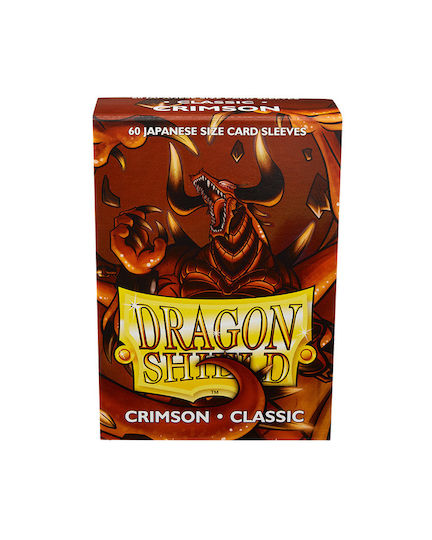Dragon Shield Japanese Art Classic D&D Card Sleeves Japanese Size 60τμχ Crimson 10621
