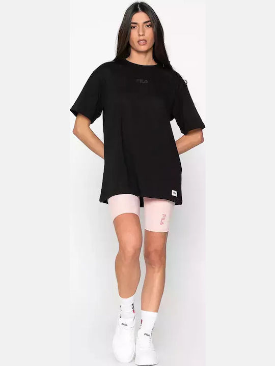 Doris Γυναικείο Oversized T-shirt Μαύρο