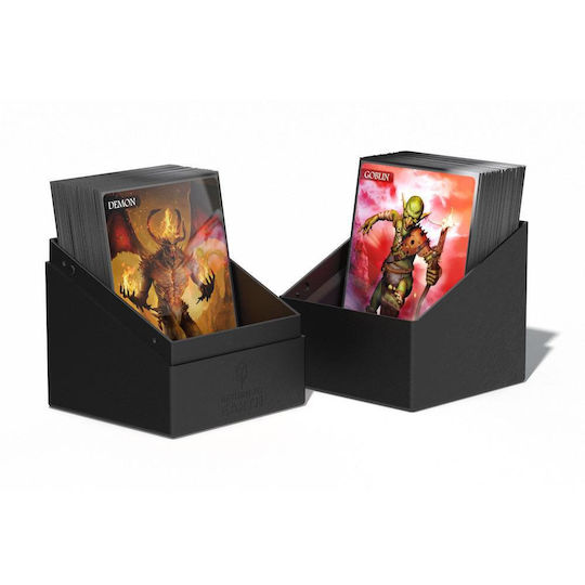 Ultimate Guard Game Accessory Boulder Deck Box (Return To Earth) Black 100τμχ