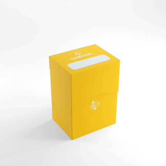 Gamegenic Deck Holder 80+ Deck Box Standard Size Yellow