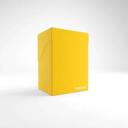 Gamegenic Deck Holder 80+ Deck Box Standard Size Yellow