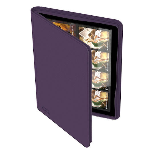 Ultimate Guard Zipfolio 320 - 16-Pocket XenoSkin Purple Binder 8-Pocket Standard Size Purple Ugd010438
