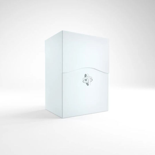 Gamegenic Deck Holder 80+ Deck Box Standard Size White