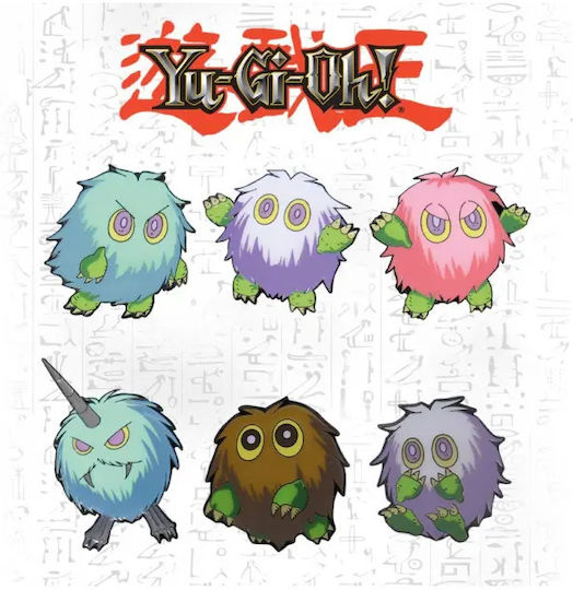 FaNaTtik Κονκάρδα Yu-Gi-Oh! Kuriboh Pin Yu-Gi-Oh 6τμχ