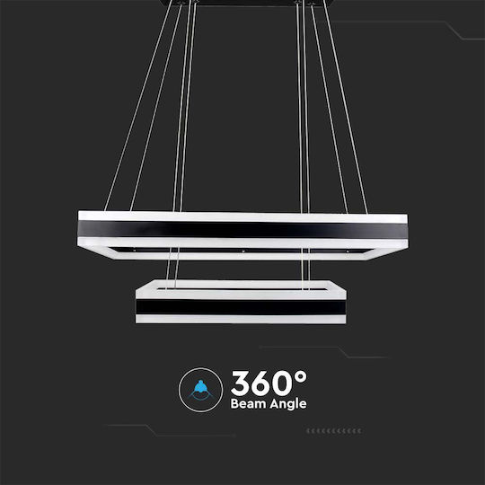 V-TAC V-TAC Ceiling Light White LED with Warm White Light 60x120x120cm