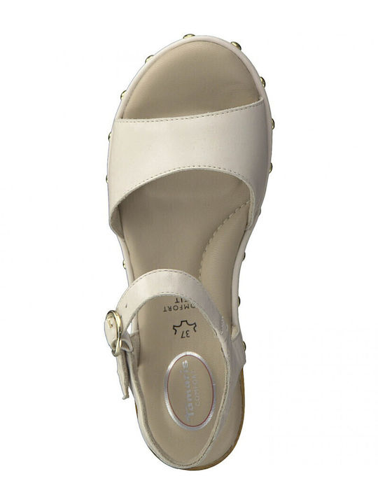 Leder Sandalen 0ff White