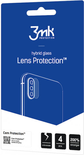 3MK Lens Protection Προστασία Κάμερας Tempered Glass Διάφανο για το Galaxy S23+