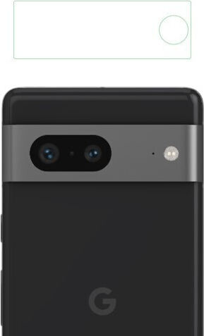 Flexible 6H AntiCrash / AntiShock Протектор за камера Закалено стъкло за Google Pixel 7