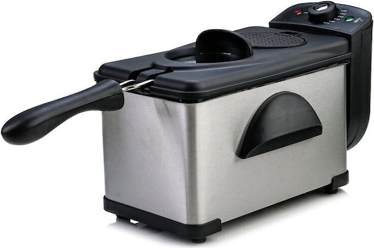 Rosberg RP51980H Deep Fryer 2lt Silver