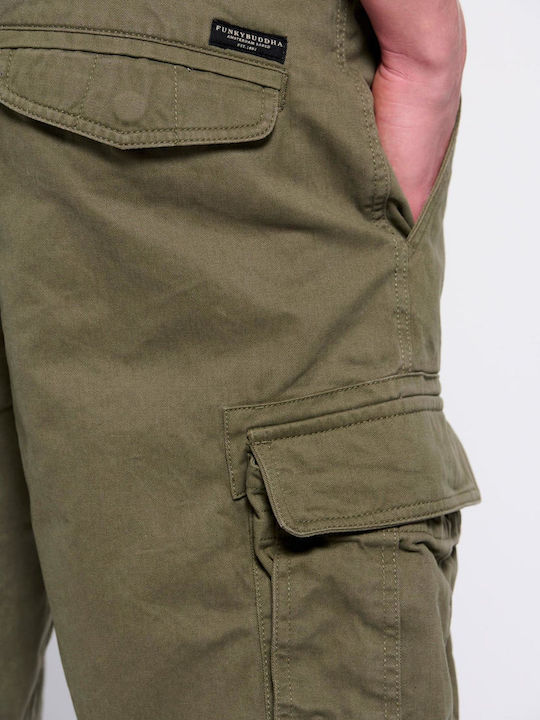 FBM007-03103 Herrenshorts Cargo Khaki