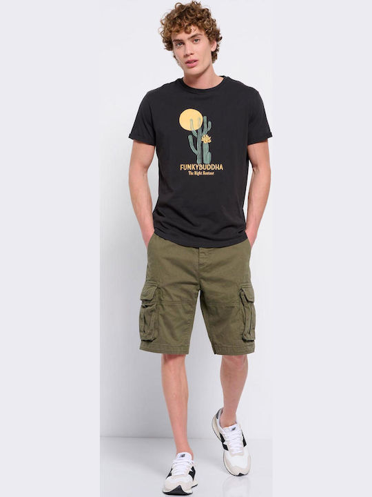 FBM007-03103 Herrenshorts Cargo Khaki