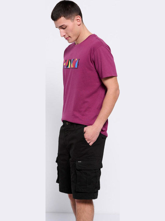 FBM007-03103 Herrenshorts Cargo Schwarz