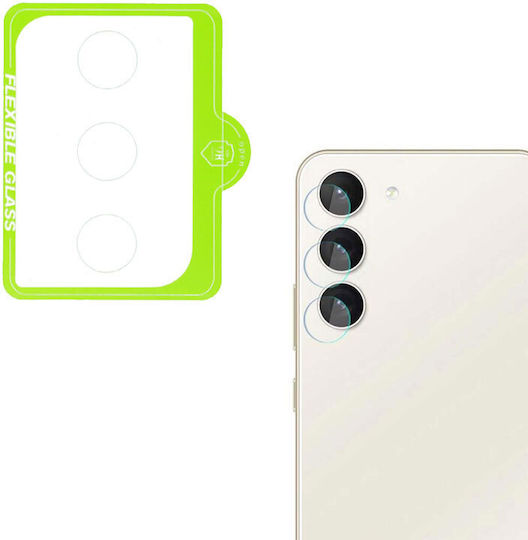 Bestsuit Flexible Hybrid Προστασία Κάμερας Tempered Glass Διάφανο για το Galaxy S23 Ultra