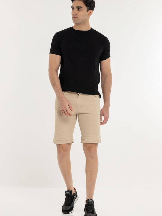Bermudă de Bărbați Chino Oxford Tan