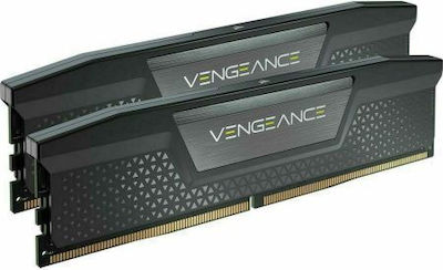 Corsair Vengeance 32GB DDR5 RAM με 2 Modules (2x16GB) και Ταχύτητα 6400 για Desktop