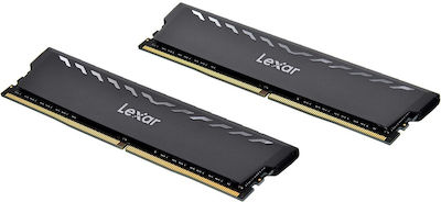 Lexar 16GB DDR4 RAM με 2 Modules (2x8GB) και Ταχύτητα 3200 για Desktop