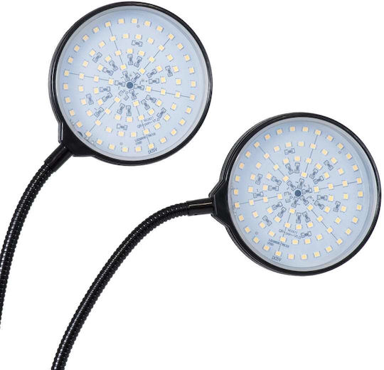 GloboStar Настолници Осветление за растеж 3000К с LED и Мощност 10W Д10xШ30xВ36см.