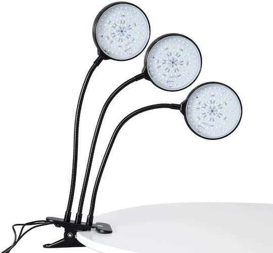 GloboStar Desk Grow Light with LED and Power 15W L10xW30xH41cm.
