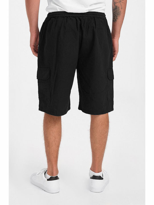 Lion LN-100 Herrenshorts Cargo Schwarz