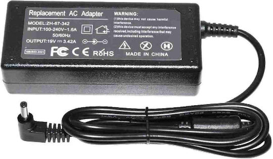 Makki Laptop Charger 65W 19V 3.42A for Acer / Asus without Power Cable