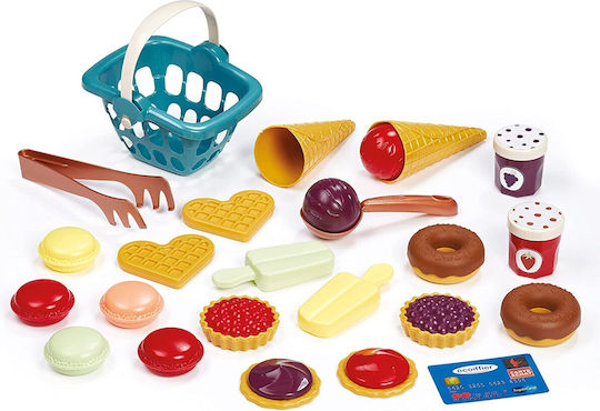 Ecoiffier Sweet Shop for 1.5+ Years 26 Pieces