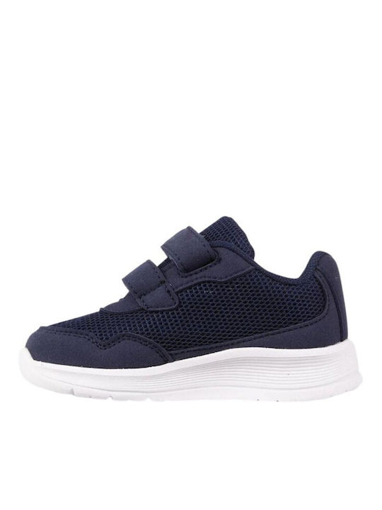 Kappa Kids Sports Shoes Running Cracker II Jr with Velcro Navy Blue