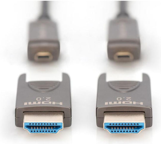 Digitus HDMI 2.0 Premium High Speed 4K 60Hz HDR Cable HDMI Male - HDMI Male 10m Black