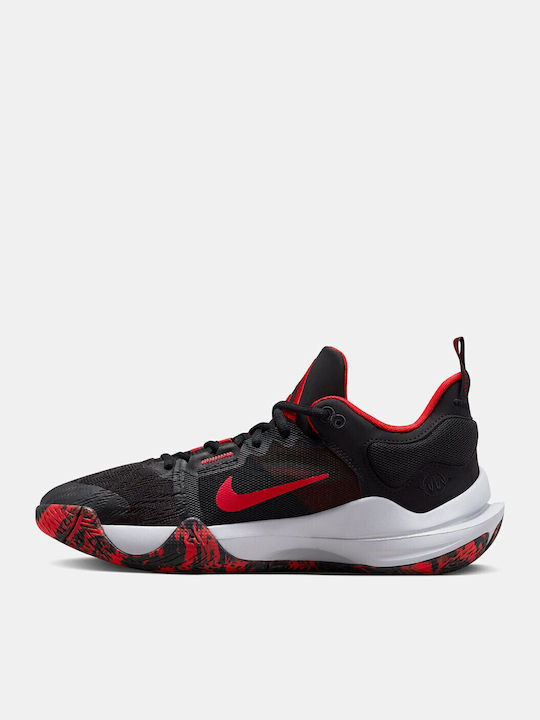 Giannis Immortality 2 Low Basketball Shoes Black / University Red / Wolf Grey