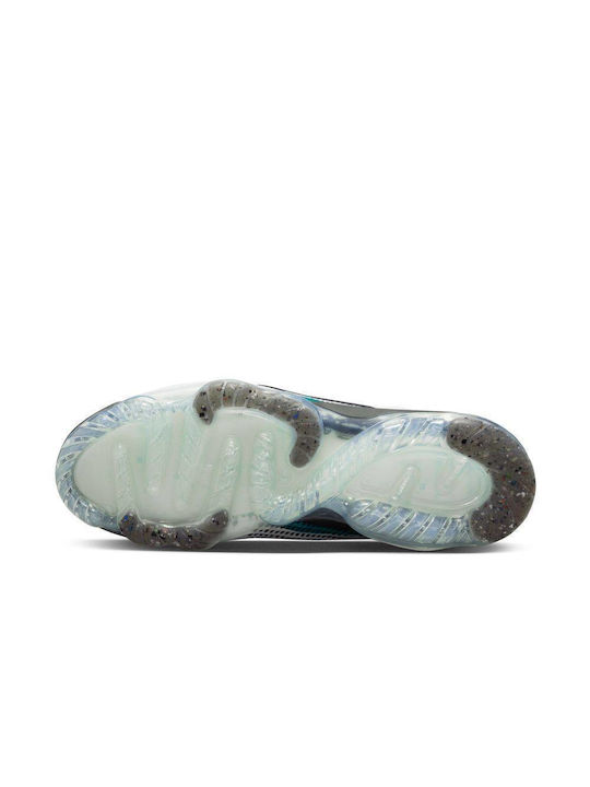 Air VaporMax Flyknit 2021 Ανδρικά Sneakers White / Green / Black