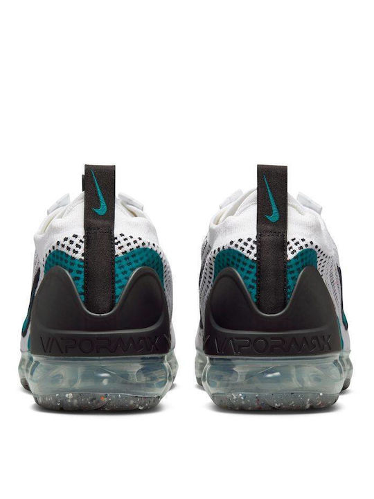 Air VaporMax Flyknit 2021 Ανδρικά Sneakers White / Green / Black