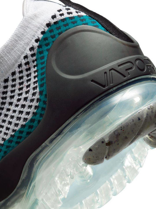 Air VaporMax Flyknit 2021 Ανδρικά Sneakers White / Green / Black