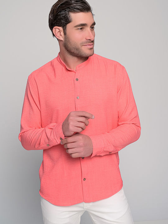 Ben Tailor Soho 0730 Men's Shirt Long Sleeve Pink BENT.0730