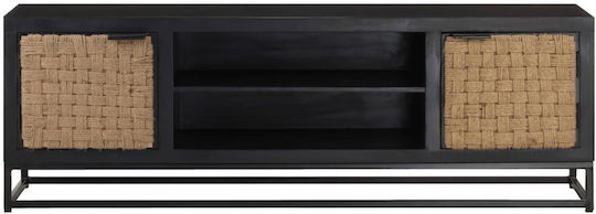 Έπιπλο TV Επιδαπέδιο Μαύρο 120x30x40εκ. Έπιπλο TV Επιδαπέδιο Μαύρο 120x30x40εκ.