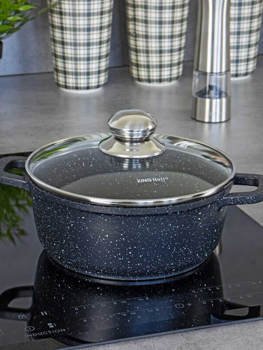 KING Hoff Deep Pot made of Aluminum 6.5lt / 28cm
