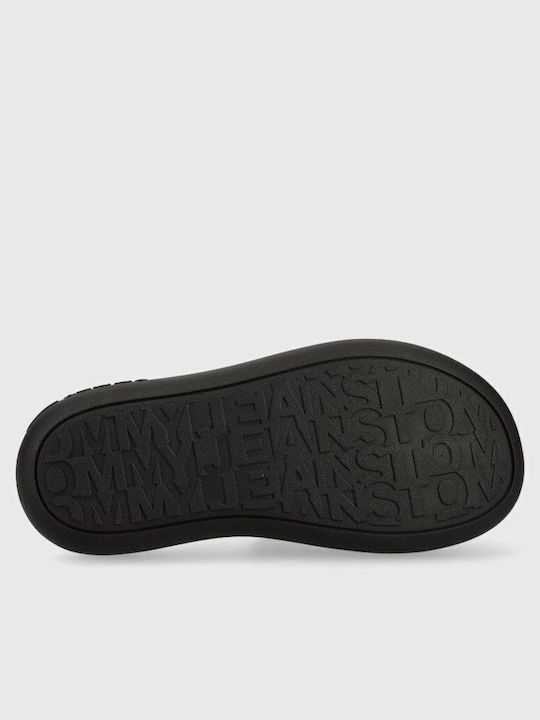 Δερμάτινα Γυναικεία Σανδάλια Flatforms Μπεζ