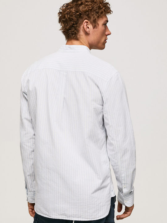 Pepe Jeans Leyton Denim Shirt White