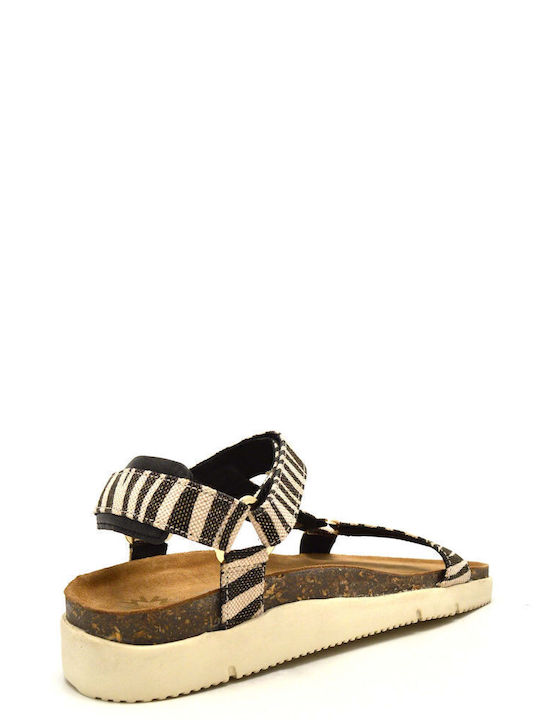 Ranch Hike Safari Women's Flat Sandals Anatomic in Beige Color