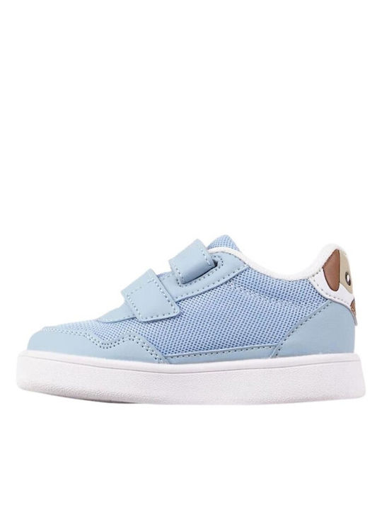 Kappa Kids Sneakers Pio with Scratch Light Blue