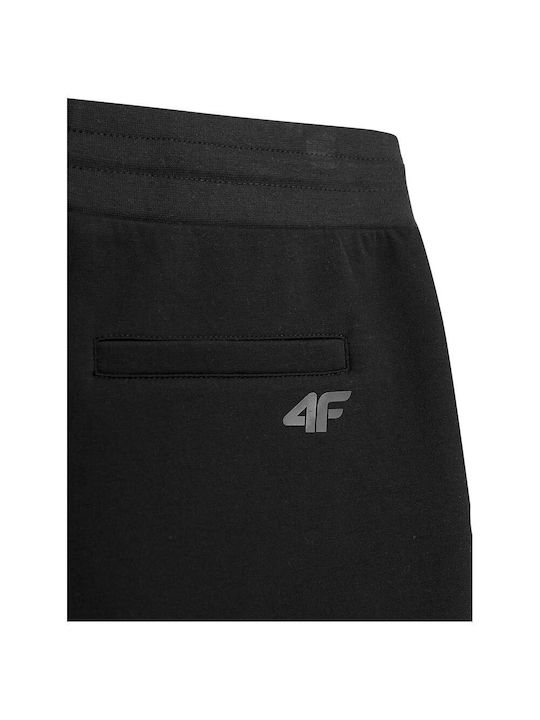 4F Herren-Sweatpants Schwarz