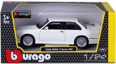 Bburago BMW M3 E30 1988 Mașinuță 1:24 pentru 3++ Ani