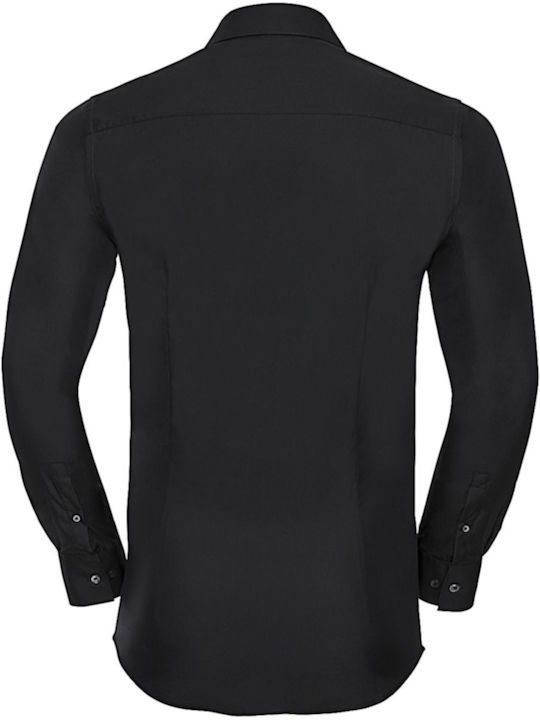 Russell Athletic R-960M-0 Men's Shirt Long Sleeve Black