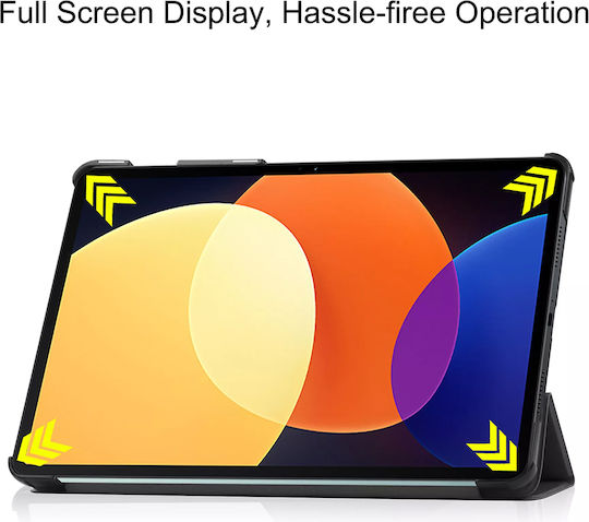 Techsuit Flip Cover Μαύρη (Xiaomi Pad 5 Pro 12.4")