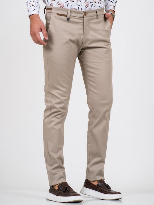 500-23 Trousers Chino Elastic in Slim Fit Beige